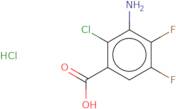 3-Amino-2-chloro-4,5-difluorobenzoic acid hydrochloride