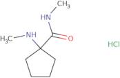 N-Methyl-1-(methylamino)cyclopentane-1-carboxamide hydrochloride