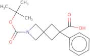 2-[(tert-Butoxy)carbonyl]-6-phenyl-2-azaspiro[3.3]heptane-6-carboxylic acid