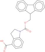 1-{[(9H-Fluoren-9-yl)methoxy]carbonyl}-2,3-dihydro-1H-indole-4-carboxylic acid