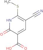 5-Cyano-6-(methylsulfanyl)-2-oxo-1,2-dihydropyridine-3-carboxylic acid