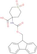 4-({[(9H-fluoren-9-yl)methoxy]carbonyl}amino)-1,1-dioxo-1lambda6-thiane-4-carboxylic acid