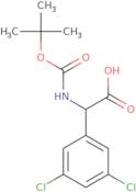 [(tert-Butoxycarbonyl)amino](3,5-dichlorophenyl)acetic acid