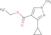 ethyl 3-cyclopropyl-1-methyl-1H-pyrazole-4-carboxylate