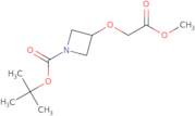 tert-Butyl 3-(2-methoxy-2-oxoethoxy)azetidine-1-carboxylate