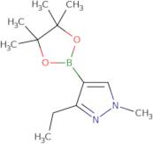 3-ethyl-1-methyl-4-(tetramethyl-1,3,2-dioxaborolan-2-yl)-1h-pyrazole