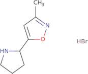 (S)-3-Methyl-5-(pyrrolidin-2-yl)isoxazole hydrobromide