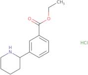 Ethyl (S)-3-(piperidin-2-yl)benzoate hydrochloride