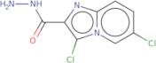 3,6-Dichloroimidazo[1,2-a]pyridine-2-carbohydrazide