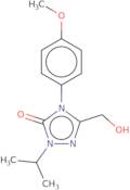 5-(Hydroxymethyl)-4-(4-methoxyphenyl)-2-(propan-2-yl)-2,4-dihydro-3H-1,2,4-triazol-3-one