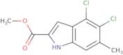 Methyl 4,5-dichloro-6-methylindole-2-carboxylate