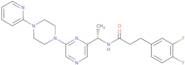 3,4-Difluoro-N-[(1S)-1-[6-[4-(2-pyridinyl)-1-piperazinyl]-2-pyrazinyl]ethyl]benzenepropanamide