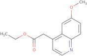 ethyl 2-(6-methoxyquinolin-4-yl)acetate