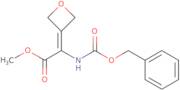 Methyl 2-(benzyloxycarbonylamino)-2-(oxetan-3-ylidene)acetate