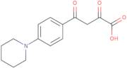 2,4-Dioxo-4-[4-(piperidin-1-yl)phenyl]butanoic acid