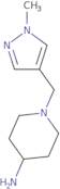 1-[(1-Methyl-1H-pyrazol-4-yl)methyl]piperidin-4-amine