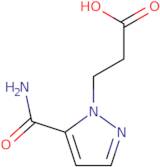 3-(5-Carbamoyl-1H-pyrazol-1-yl)propanoic acid