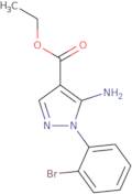 Ethyl 5-amino-1-(2-bromophenyl)-1H-pyrazole-4-carboxylate