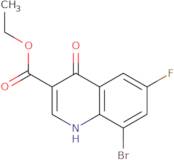 Ethyl 8-bromo-6-fluoro-4-hydroxyquinoline-3-carboxylate