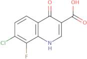 7-Chloro-8-fluoro-4-hydroxyquinoline-3-carboxylic acid