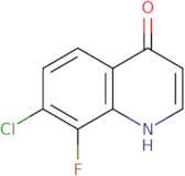 7-Chloro-8-fluoroquinolin-4-ol