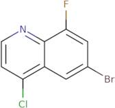 6-bromo-4-chloro-8-fluoroquinoline