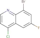 8-bromo-4-chloro-6-fluoroquinoline