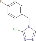 3-Chloro-4-(4-fluorobenzyl)-4H-1,2,4-triazole