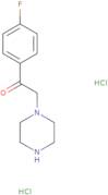 1-(4-Fluorophenyl)-2-(piperazin-1-yl)ethan-1-one dihydrochloride