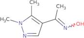 N-[1-(1,5-Dimethyl-1H-pyrazol-4-yl)ethylidene]hydroxylamine