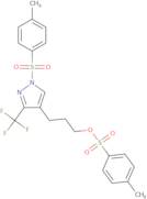 3-[1-(4-Methylbenzenesulfonyl)-3-(trifluoromethyl)-1H-pyrazol-4-yl]propyl 4-methylbenzene-1-sulfon…