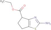 ethyl 2-amino-4H,5H,6H-cyclopenta[d][1,3]thiazole-4-carboxylate