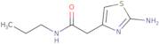 2-(2-Aminothiazol-4-yl)-N-propylacetamide