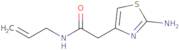 N-Allyl-2-(2-amino-1,3-thiazol-4-yl)acetamide