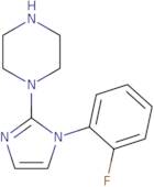 1-[1-(2-Fluorophenyl)-1H-imidazol-2-yl]piperazine