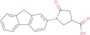 1-(9H-Fluoren-2-yl)-5-oxopyrrolidine-3-carboxylic acid