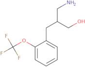 3-Amino-2-{[2-(trifluoromethoxy)phenyl]methyl}propan-1-ol