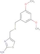 4-([(3,5-Dimethoxybenzyl)thio]methyl)-1,3-thiazol-2-amine