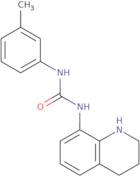 3-(3-Methylphenyl)-1-(1,2,3,4-tetrahydroquinolin-8-yl)urea