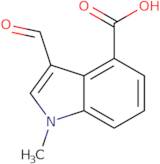 3-Formyl-1-methyl-1H-indole-4-carboxylic acid