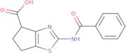 2-(Benzoylamino)-5,6-dihydro-4H-cyclopenta[d][1,3]thiazole-4-carboxylic acid