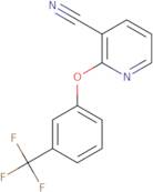 2-[3-(Trifluoromethyl)phenoxy]pyridine-3-carbonitrile