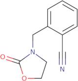 2-[(2-Oxo-1,3-oxazolidin-3-yl)methyl]benzonitrile
