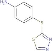 4-(1,3,4-Thiadiazol-2-ylsulfanyl)aniline