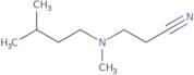 3-[Methyl(3-methylbutyl)amino]propanenitrile