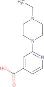 2-(4-Ethylpiperazin-1-yl)pyridine-4-carboxylic acid