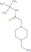 2-[4-(aminomethyl)piperidin-1-yl]-N-tert-butylacetamide