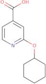 2-(Cyclohexyloxy)isonicotinic acid