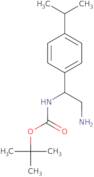 tert-Butyl N-{2-amino-1-[4-(propan-2-yl)phenyl]ethyl}carbamate