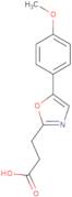 3-[5-(4-Methoxyphenyl)-1,3-oxazol-2-yl]propanoic acid